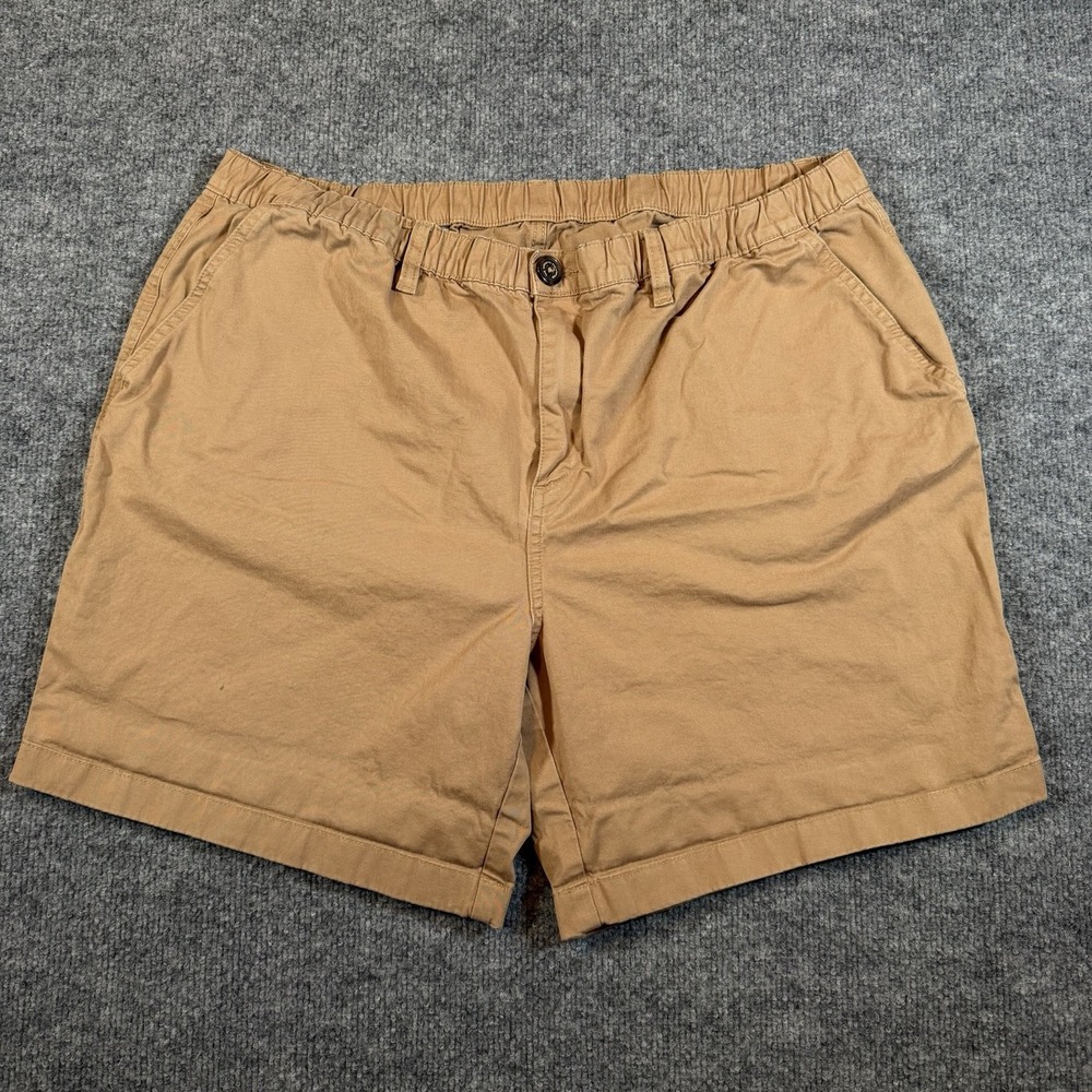 Chubbies Chino Shorts Men's XXL Original 7" Inseam Khaki Stretch Preppy Golf